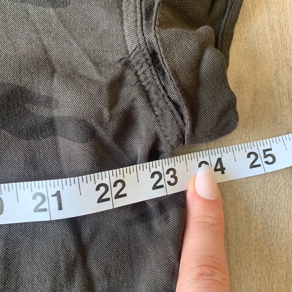 Sanctuary camouflage camo short sleeve button down green size medium - Picture 6 of 7